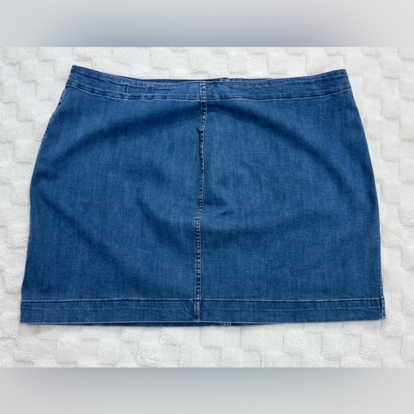 Madewell Classic Blue Denim Skirt - Picture 4 of 12